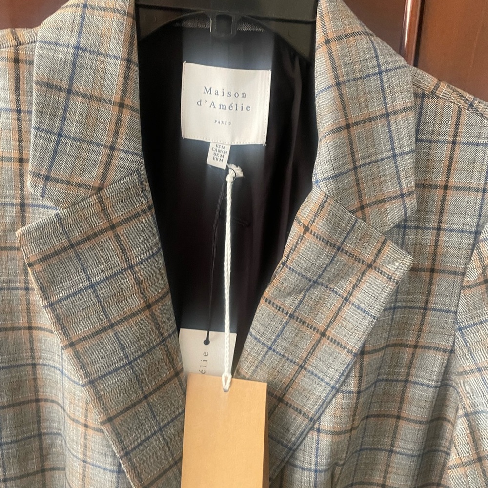 Plaid Blazer - Picture 6 of 10